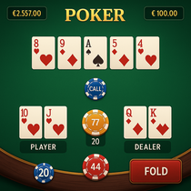 RoyalSpinia - Poker Table Game